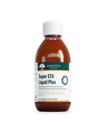 Genestra Brands - Super EFA Liquid Plus - Essential Fatty Acid Formula with Plant Sterols - 225 ml Liquid - Natural Orange Flavour