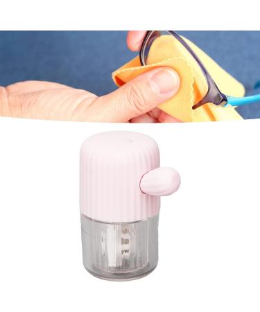 Contact Lens Cleaner - Mini Portable Wash Box for Home Use (Pink) | International Shipping Available - Buy Online on SooperMarket.com