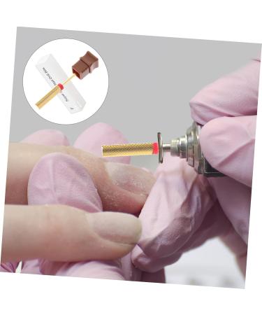 Cuticle Drill Bits for Nails Nail Drill Bit Nail Bits Safety Bits for Nail Drill Manicure Supplies Nails Drill Bits Carbide Drill Bits for Nails Manicure Accessories Tungsten Steel Gogogmee - Buy Online on SooperMarket.com