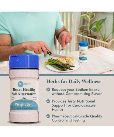 Ruved Wright Salt: Himalayan Pink Salt Blend - 8.4 oz | Electrolyte Rich & Heart-Healthy - Buy Online on SooperMarket.com