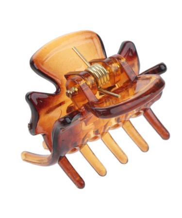 Fityle 12-Piece Resin Mini Hair Clip Set - Trendy Hair Grippers & Claws | Stylish Hair Accessories in Coffee Color for All Hair Types - Buy Online on SooperMarket.com