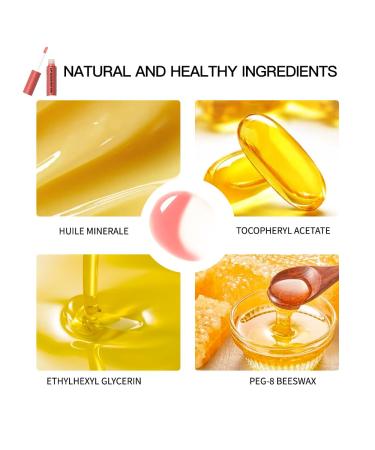 Butter Jelly Lipstick | Moisturizing Lip Stain & High Pigment Waterproof Lip Glaze for Fuller Lips - Long Lasting Day/Night Color (3 - Buy Online on SooperMarket.com