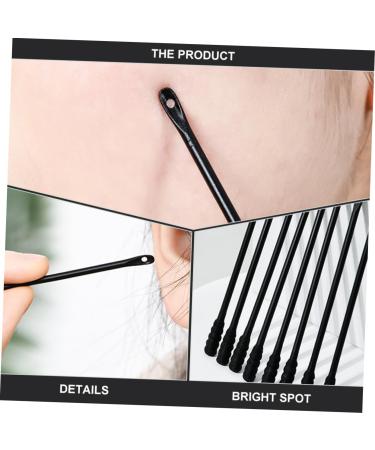 100pcs Double Head Ear Spoon Cotton Swabs - Multifunctional Ear Cleaning Tool - Baby Safe Cotton Buds for Gentle Ear Care - Buy Online on SooperMarket.com