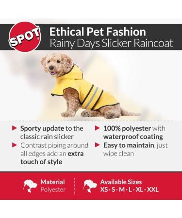 Ethical Pet Fashion Coat Rainy Day Yellow Md - Size Medium - Buy Online on SooperMarket.com