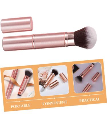 Gogogmee Double-ended Makeup Brush Blush Brush Dual End Makeup Brush Foundation Brush Powder Brush Cosmetics Brush Blending Brush Blusher Brush Women Makeup Tool Loose Powder Makeup Sponge - Buy Online on SooperMarket.com