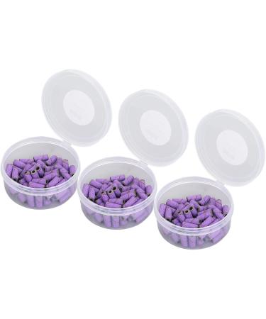 Nail Sanding Bands Smoothing Nail Art Sanding Bands with Storage Box for Manicure (Violet) - Buy Online on SooperMarket.com