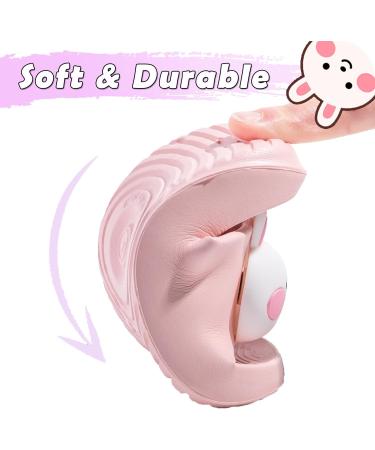 DRECAGE Kids Flip-Flops | Girls & Boys Soft Slide-Resistant Bathing Sandals - Pink Bunny Summer Slippers (EU Sizes 23-33) - Buy Online on SooperMarket.com