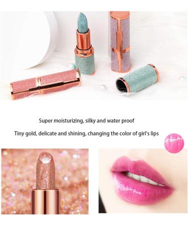 WINBST Glitter Star Lipstick - Long Lasting Waterproof Moisturizer | Sparkling Makeup Cosmetics for All Skin Types - Buy Online on SooperMarket.com