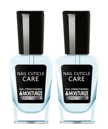 Nail Strengthening and Growth Conditioner Nail Growth Polish Nail Cuticle Care Oil Nail Strengthener for Damaged Nails Strengthens & Protects Nails Nail Treatment 2pcs