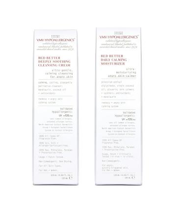 Red Better Regimen: Soothing Cleansing Cream & Calming Moisturizer 120ml - International Shipping Available - Buy Online on SooperMarket.com
