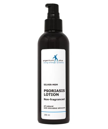 argentum plus - Silver-MSM Psoriasis Lotion Non-Fragranced 200ml | For skin prone to Psoriasis