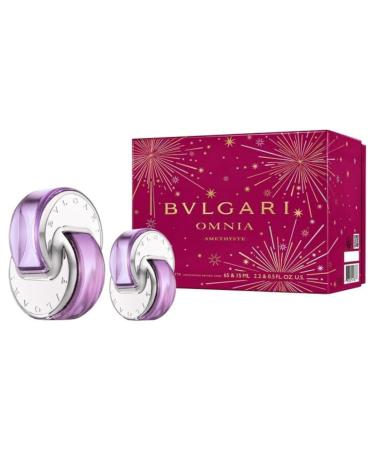 Bvlgari Omnia Amethyste (W) Set Edt 65Ml + Edt 15Ml Transparent/Combination