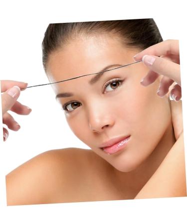 BELLIFFY 1box Eyebrow Drawing Tool Ink Eyebrow Tattoos Ruler Brow Mapping Wire Ruler 6x4.5cm Black - Buy Online on SooperMarket.com