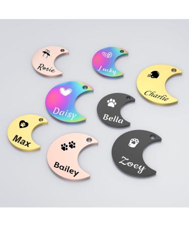 Personalized Yehanti Dog Tag - Engraved Stainless Steel Name Tag for Dogs Cats & Puppies | Custom Contact Info & Address | Ideal Pet Identification - Buy Online on SooperMarket.com