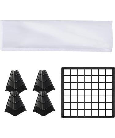 GVM Foldable Softbox Diffuser with Grid Beehive for RGB 800D/560AS/480LS Series LED Video Light Suitable for Studio Lighting Portrait Photography Video Lighting Led Panel 2 Packs 11"x11" - Buy Online on SooperMarket.com