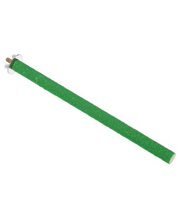 Patikil 0.6x9.8 Vogel paw bird wood barsch stand cage accessories for small bird parrot love bird parlor parlor wave sittich green 0.6x9.8 "Green