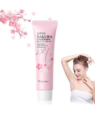 Underarm Whitening Cream Sakura Underarm Whitening Products Skin Lightening Cream Armpit Whitening Cream Boost Collagen Skin Whitening Cream Lightening Cream For Armpit Knees Elbows Legs
