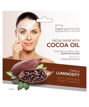 Idc Institute Face Mask Cocoa Oil 22g - Nourishing 12 Piece Pack for Glowing Skin | International Shipping Available - Buy Online on SooperMarket.com