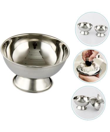 Angoily High Impact Shell Shaving Cup - Rustproof Steel Shaving Bowl for Men | Reusable & Ideal Gift for Households - Buy Online on SooperMarket.com
