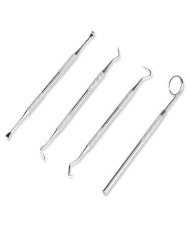 Symphonyw Calculus Stainless Steel Dog Remover Pack of 2 4 pieces.