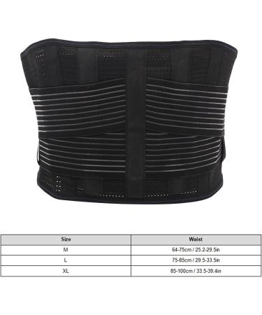 Buy Cacacook Lordosis Support Waist Belt - Steel Plate Double Compression & Stretch Mesh - M (55-65 kg) - International Shipping Available - Buy Online on SooperMarket.com