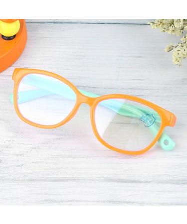 Buy Anti Blue Light Glasses for Children - Orange Pebbles Frame for Computer & Gaming - Buy Online on SooperMarket.com