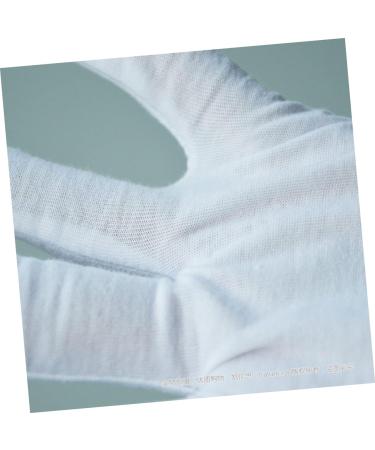 minkissy 6 Pairs Film Handling Spa for Women Large Men Archival Large Long White Work for White Dry Hands Miss - Buy Online on SooperMarket.com