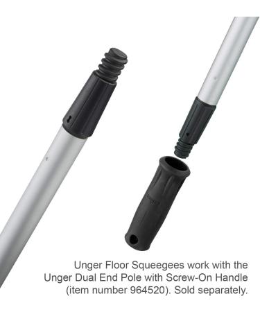 Unger Professional AquaFlex 22 Uneven Surface Floor Squeegee with Splash Guard - Buy Now - Buy Online on SooperMarket.com