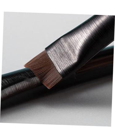 PLAFOPE 3 Sets Wood Black Ultra Thin Eyeliner Brow Brush Kit Eye Makeup Tool Flat Eyebrow Brush - Buy Online on SooperMarket.com