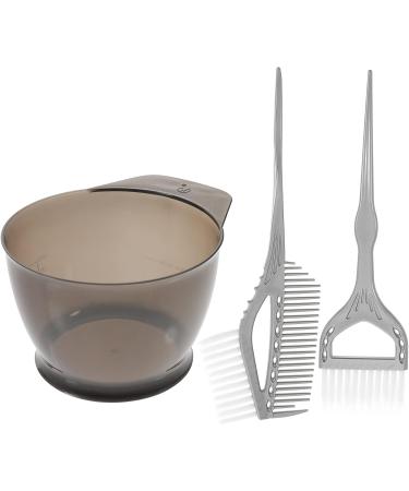 Healifty Hair Dye Coloring Kit - Bowl, Brush, Comb - Salon & Home Hair Dying Accessory Set (Grey) - Buy Online on SooperMarket.com