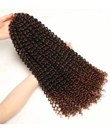 Passion Twist Hair - 7 Packs 18-Inch Water Shaft Bohemian Crochet Extensions (T1B-30#) | YDDM Authentic Hair - Buy Online on SooperMarket.com