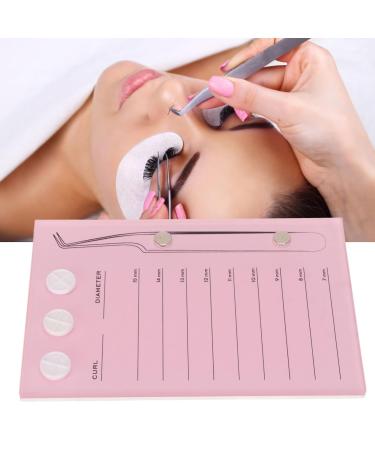 3-in-1 Acrylic Eyelash Palette | 9 Rows 7-15mm Extensions Tool | Includes 2 Tweezers & 100 Glue Cups - International Shipping Available - Buy Online on SooperMarket.com