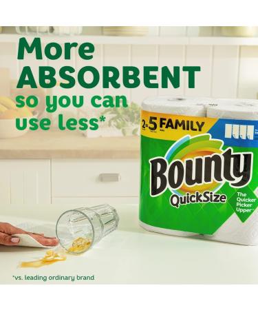 Bounty Select-A-Size Paper Towels 2 Triple Rolls, 6 Regular Rolls - 2 Count Pack, Print Design - Buy Online on SooperMarket.com