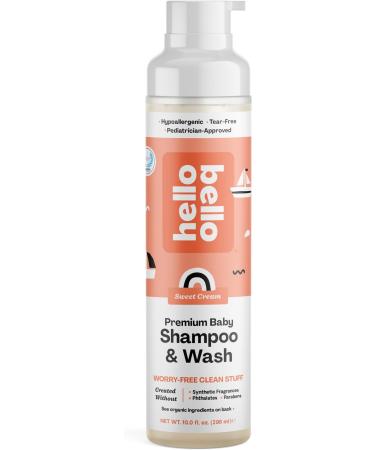 Sweet Cream Infant Shampoo & Body Wash Tear-Free All Skin Types 10 fl oz (1 Pack)
