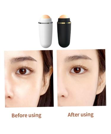 Volcanic Oil Absorbing Roller | Face Oil Control Stick & Massage Tool for Clear Skin - Buy Online on SooperMarket.com