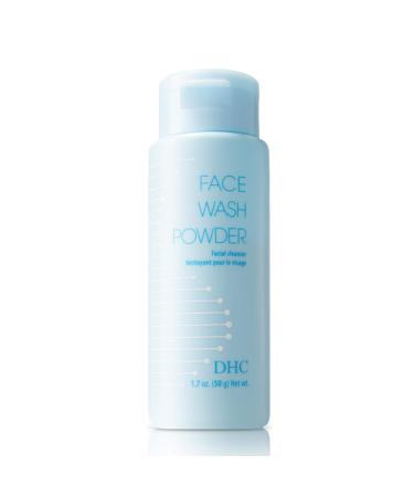 DHC Face Wash Powder Facial Cleanser Exfoliating Moisturising Colorant and Fragrance Free Vegan Travel Friendly Botanical 50g