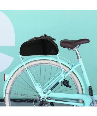 Vivacourse Waterproof Bike Rear Rack Pannier Bag | 8L Capacity Saddle Bag for Commuter & Trekking Bikes - Buy Online on SooperMarket.com