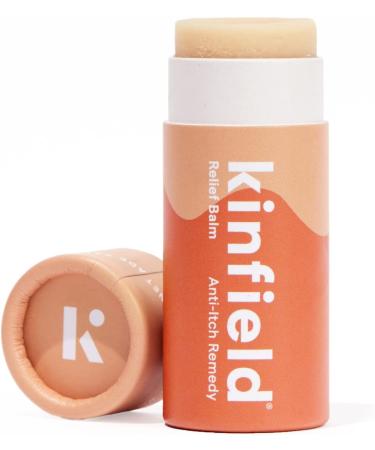 Kinfield Relief Balm - Soothing Vegan Balm for Bug Bites and Tired Muscles - Anti-Itch and Anti-inflammatory Remedy -Cruelty-Free Skincare - 0.6 oz / 18 g