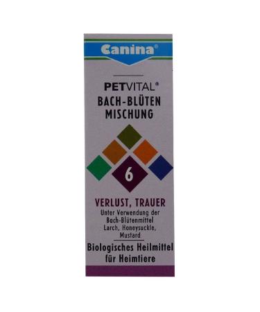 Canina 71450 6 Petvital Bach Flowers No. 6 Loss Grief 10 g - for animals
