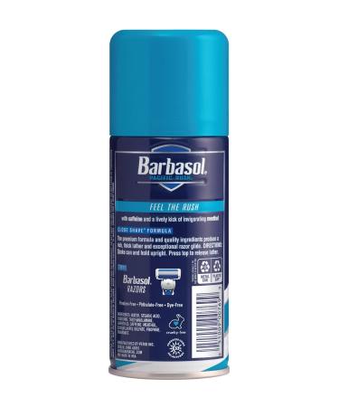 Barbasol Pacific Rush Shaving Cream with Caffeine & Menthol - 7 oz | Thick & Rich Foam for a Refreshing Shave - Buy Internationally - Buy Online on SooperMarket.com