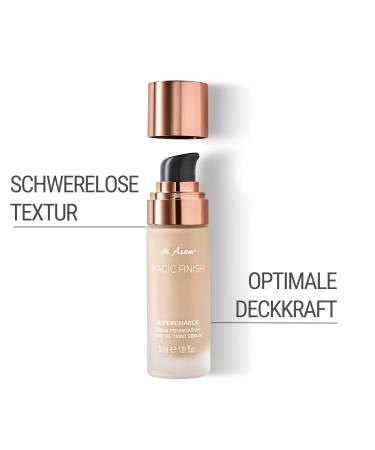 Buy M. Asam Magic Finish Supercharge Serum Foundation Soft Ivory 30ml - Vegan Moisturizing Liquid Foundation & Face Serum with Optimal Coverage & Hyaluron - Buy Online on SooperMarket.com