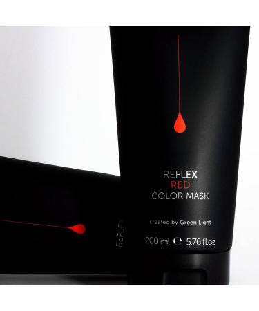 Luxury Reflex Color Mask 200ml - Red: Intense Color Boost for Vibrant Hair - Buy Online on SooperMarket.com