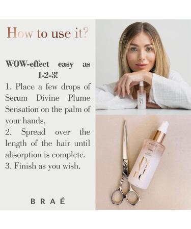 Divine Plume Sensation Anti-Frizz Hair Serum - Smooth & Silky 2.02 fl. oz - Buy Online on SooperMarket.com