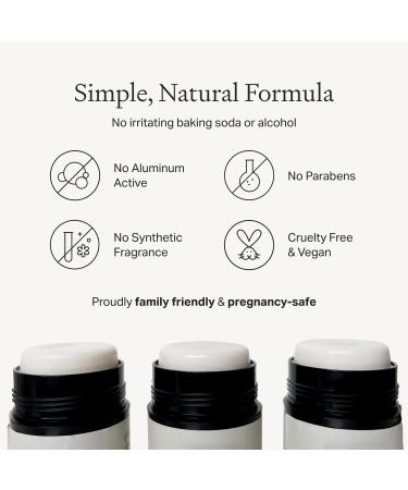 Each & Every All Natural Deodorant for Women & Men - Sensitive Skin Plant-Based Baking Soda & Aluminum-Free Deodorant - Long Lasting 24 Hr Odor Control - Cedar & Vanilla Travel Size (3 Pack 2.5oz) Cedar & Vanilla 3 Count (Pack of 1) - Buy Online on SooperMarket.com