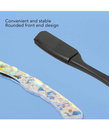 Buy Vintage Black Zinc Alloy Straight Edge Barber Razor - Premium Beard Blade Holder & Manual Knife Stand for Professional Shaving - Buy Online on SooperMarket.com