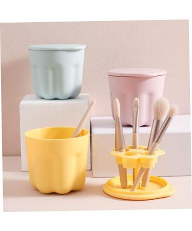 minkissy 6 Sets Pp Washing Bowl Makeup Cleaner Mat Cleaning Bowl Brush Cleaning Pad Puff Cleaning Scrubber Makeup Cleaning Mat Tool Beauty Kit Makeup Brush Cleaning Kit Silica Gel - Buy Online on SooperMarket.com