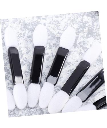 Beavorty 100pcs Make up for Face Double Ended Sponge Applicator Makeup Eyeshadow Brush Set Pointy - Buy Online on SooperMarket.com