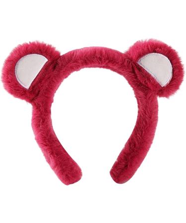 REYIN-CHHN Bear Ears Headband Bear Head Headband Cute 3D Bear Cony Ear Headband Party Headwear Hair Accessories - Buy Online on SooperMarket.com