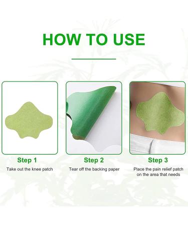 ANSTUGLE Flexiknee Natural Herbal Knee Patches (24PCS) - Support and Relief for Knee Pain - Buy Online on SooperMarket.com