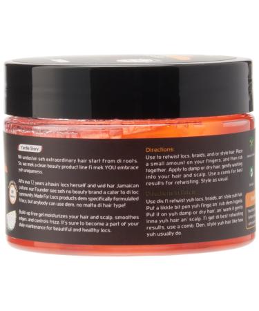 Made For Locs Jamaica Reggae Roots Retwisting Gel 4 oz - Tropical Flava | Best Loc Care for International Shipping - Buy Online on SooperMarket.com
